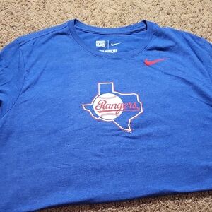 Texas Rangers Mlb Nike Shirt Large